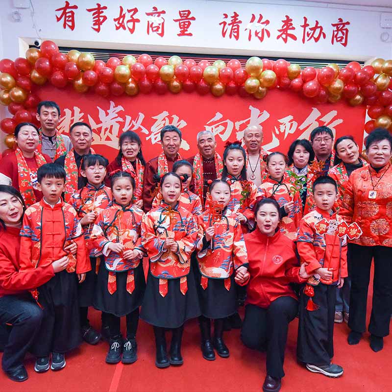 非遗以歌，向光而行，2025春节前传统文化社会实践活动